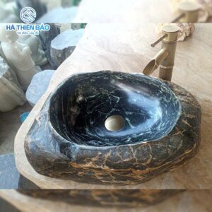 Lavabo đá vân thạch 01