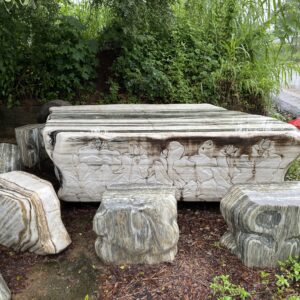 Bàn ghế đá HTB 05