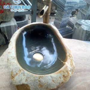 Lavabo đá vàng HTB 01