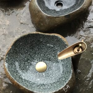 Lavabo đá cuội 04
